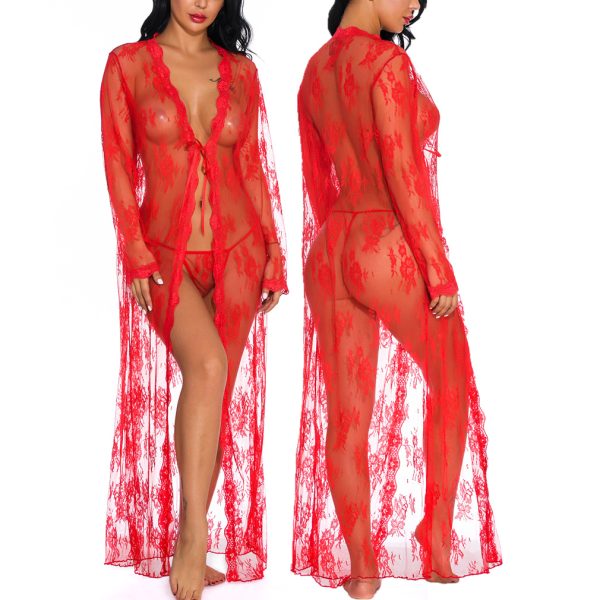 Long Transparent Apron - Image 3