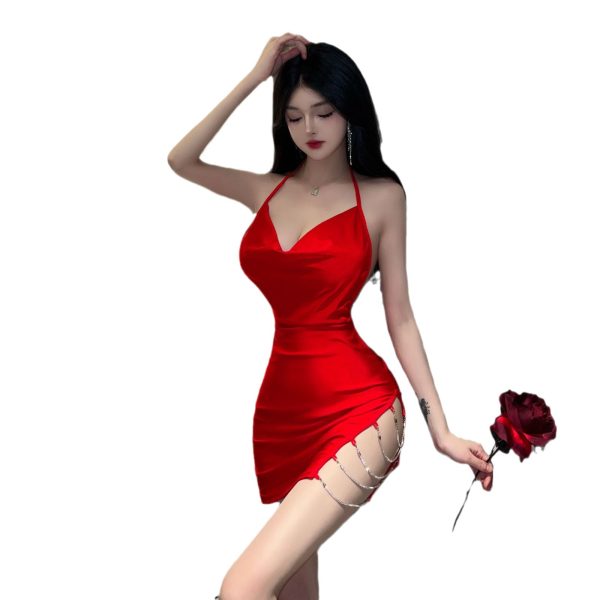 Premium Quality Ladies Side Chain Red - Image 6