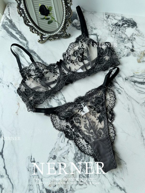 Honeymoon Transparent Bra Panty Set - Image 9