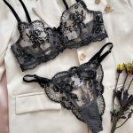 Honeymoon Transparent Bra Panty Set - Image 3
