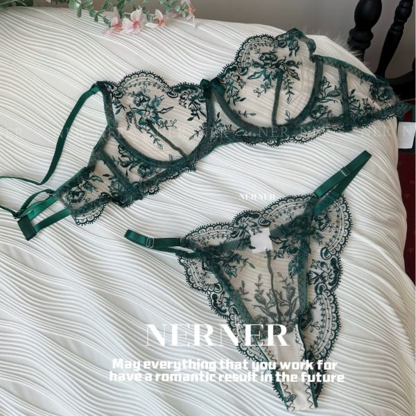 Honeymoon Transparent Bra Panty Set - Image 11