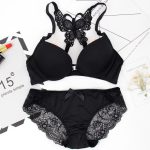 Women styles Push up Bra panty set /Lingerie set / Lace Bra Panties - PDDBLK