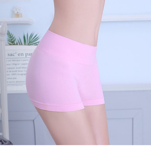 MUNAFIE Women Mid-Waist Seamless Panties Soft Stretch Boxer Briefs Comfortable Cotton Underwear - Image 3