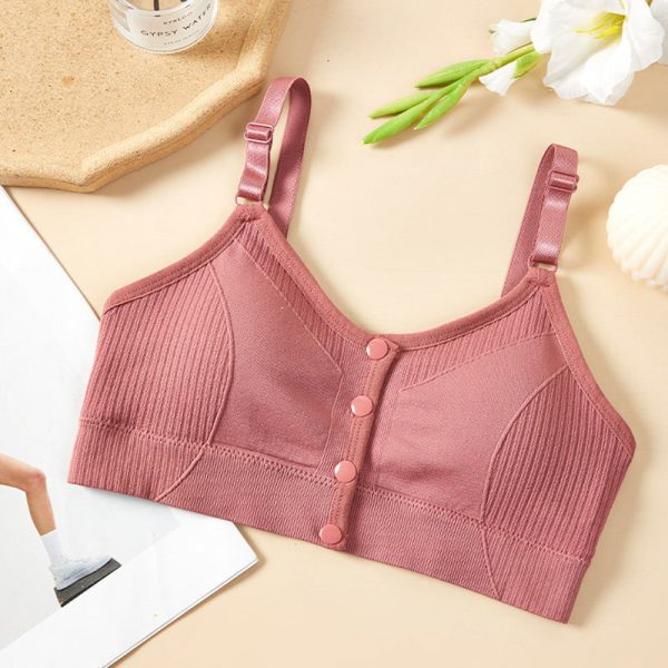New Front Button Style Hot Girl Sexy Adjustable Shoulder Straps Beautiful Tube Top Bra-BTT - Image 3